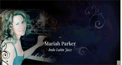 Desktop Screenshot of mariahparkermusic.com